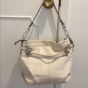 White/off white Coach bag like new condition.